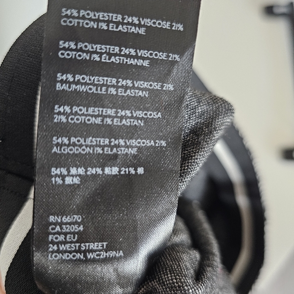 Anthropologie The Essential Leopard Cropped Flare Trousers Size XS - Picture 8 of 8